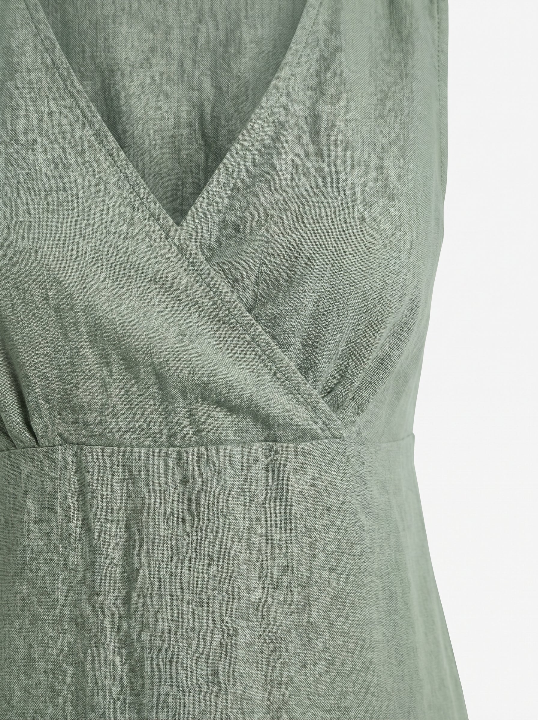 "Easy Breezy" Cross-Front Midi Dress