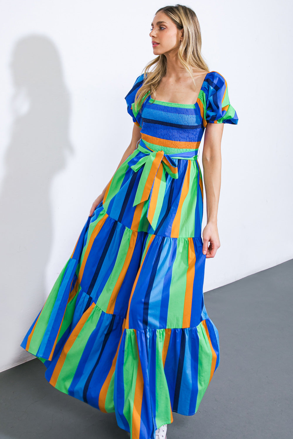 Flowy Woven Maxi Dress