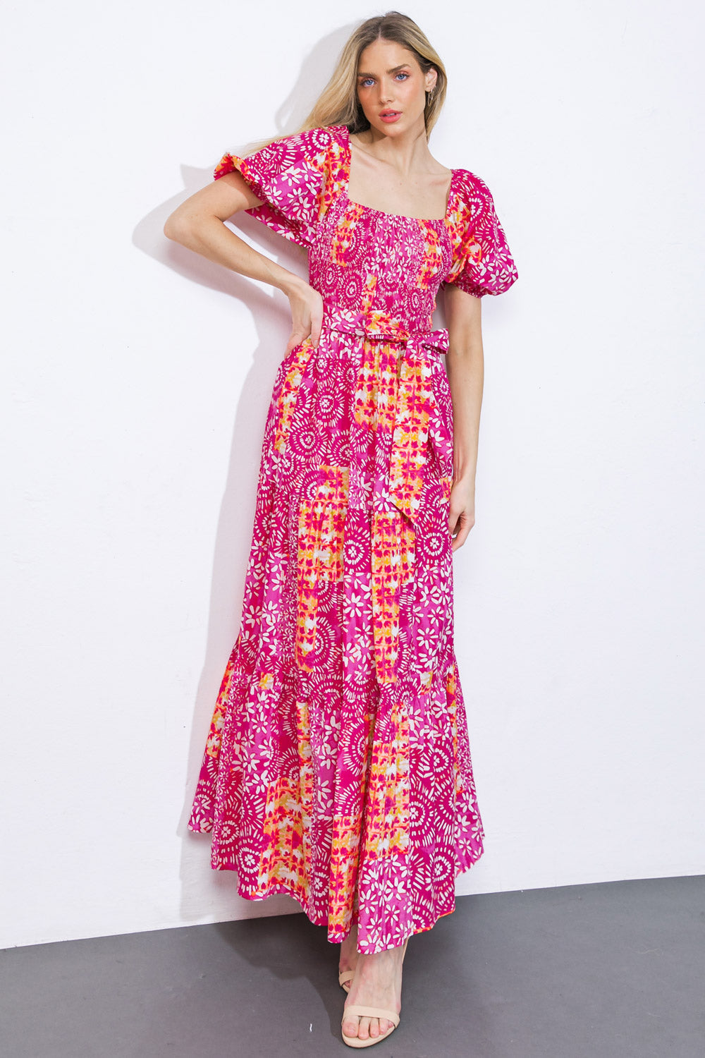 Leap of Faith Woven Maxi Dress