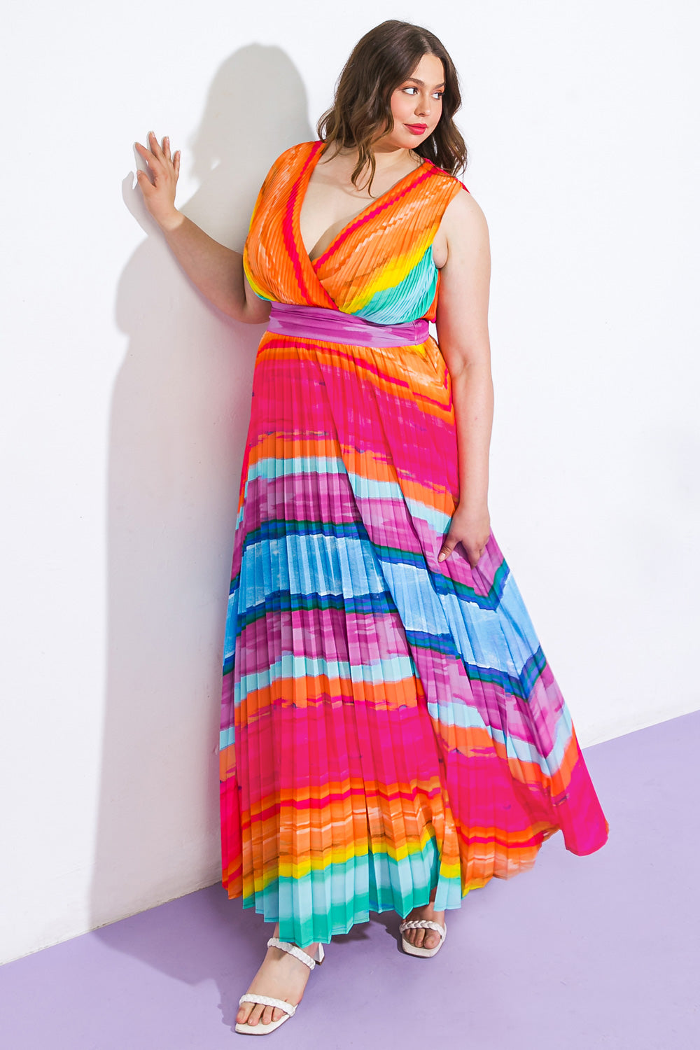 Shore Vacays Woven Maxi Dress