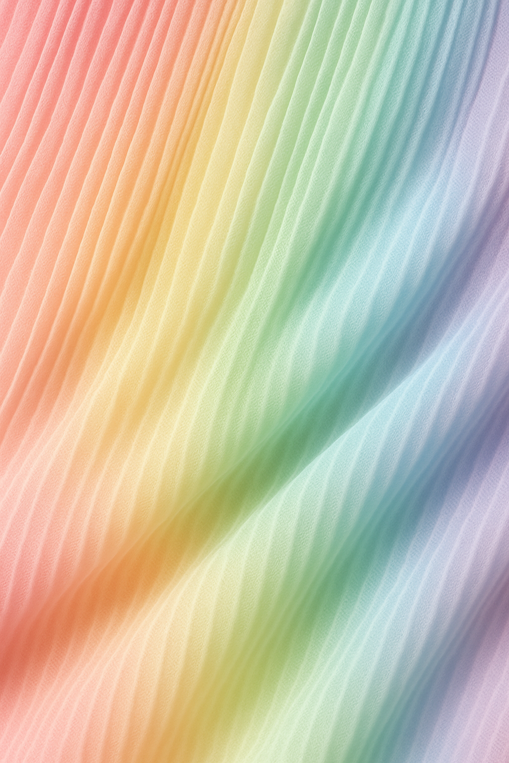Prismatic Strapless Pleated Maxi Dress - Detail Close-up