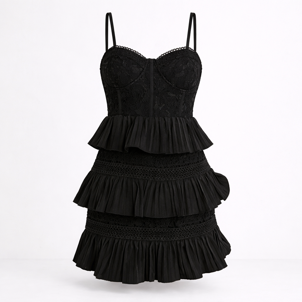 Women’s Wedding Guest Mini Dress - Refined Shape