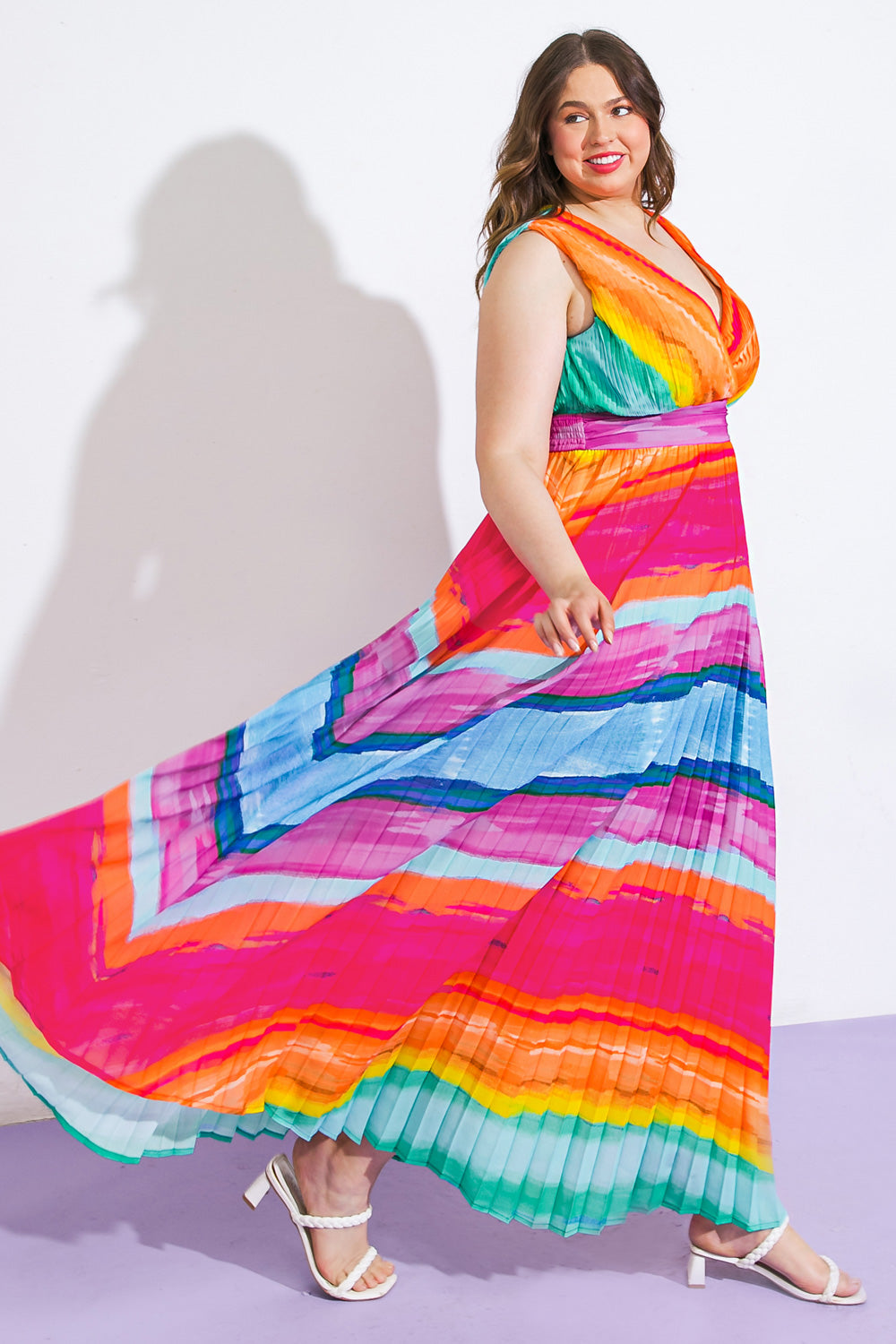 Shore Vacays Woven Maxi Dress