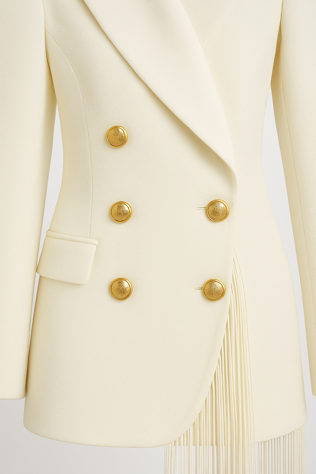 "Fringe Forward" Blazer Dress